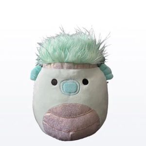 Squish-Doo Squishmallow Hernan the Seahorse - Squish Date 2022 Soft Push Toy